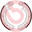 BREMBO S 44 507 - Jeu de mâchoires de frein, frein de stationnement
