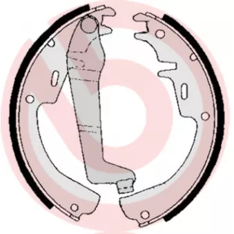 Jeu de mâchoires de frein BREMBO [S 59 520]