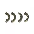BREMBO S 68 522 - Jeu de mâchoires de frein