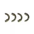 BREMBO S 83 551 - Jeu de mâchoires de frein, frein de stationnement