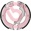 BREMBO S 83 562 - Jeu de mâchoires de frein, frein de stationnement
