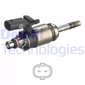 Injecteur DELPHI 28573552-12B1