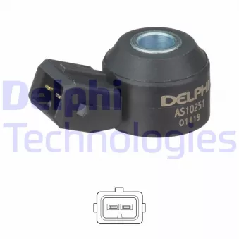 DELPHI AS10251 - Capteur de cognement