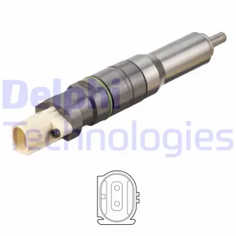 Injecteur DELPHI BEBJ1D01104 pour DAF CF FAD 400 - 396cv