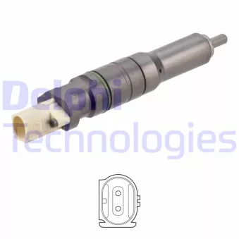 Injecteur DELPHI BEBJ1D05001 pour DAF XF FT 440 - 435cv