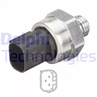 DELPHI DPS00041-12B1 - Capteur, pression des gaz échappement