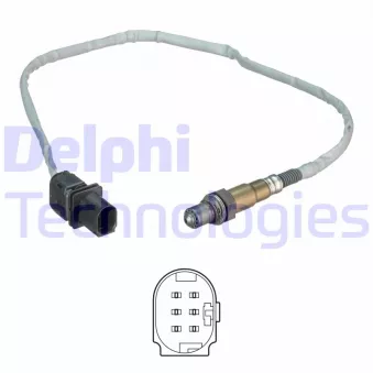 Sonde lambda DELPHI ES20541-12B1 pour AUDI A4 3.0 TDI quattro - 245cv