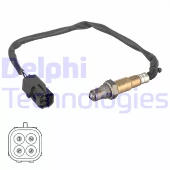 DELPHI ES21072-12B1 - Sonde lambda