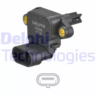 DELPHI PS10208 - Capteur, température de l'air d'admission