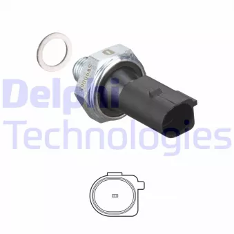 DELPHI SW90068 - Indicateur de pression d'huile