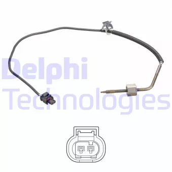 Capteur, température des gaz DELPHI TS30101 pour MERCEDES-BENZ CLASSE A A 180 CDI - 109cv