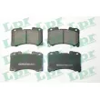 Jeu de 4 plaquettes de frein avant LPR [05P2319]