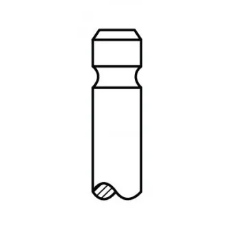 Soupape d'échappement AE V34025
