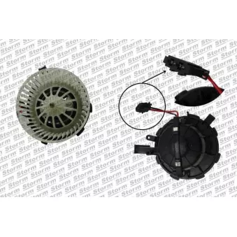 Pulseur d'air habitacle Storm OEM 8K1820021C