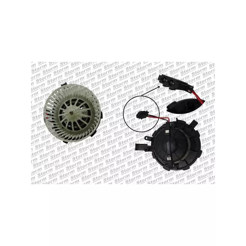 Pulseur d'air habitacle Storm 1020802 - Visuel 1