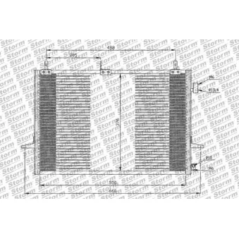 Storm 46101 - Condenseur, climatisation