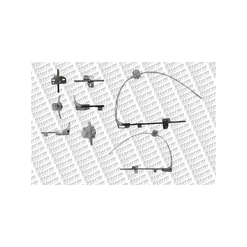 Lève-vitre arrière gauche Storm 80079 - Visuel 1