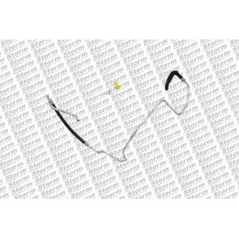 Tuyau hydraulique, direction Storm OEM 4020WE