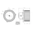 NRF 34275 - Pulseur d'air habitacle