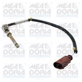 Capteur, température des gaz MEAT & DORIA 12580 pour AUDI A6 3.0 TDI quattro - 326cv