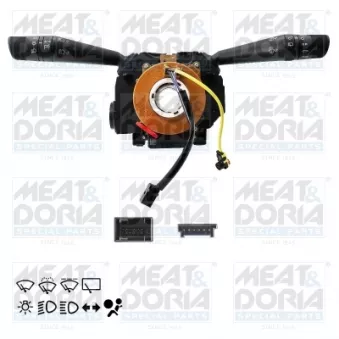 Commutateur de colonne de direction MEAT & DORIA 231683 pour FIAT FIORINO 1.3 D Multijet - 80cv