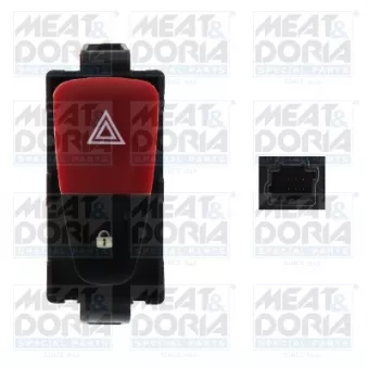 Interrupteur de signal de détresse MEAT & DORIA OEM 23645