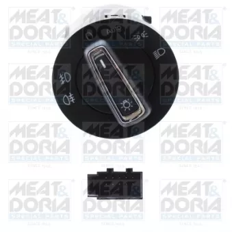 Interrupteur, lumière principale MEAT & DORIA OEM EWS-VW-100
