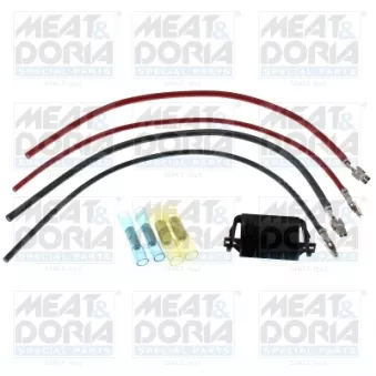 Kit rép câble, résistance série ventilateur de clim MEAT & DORIA OEM 25541