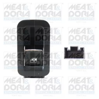 Interrupteur, lève-vitre MEAT & DORIA 26640