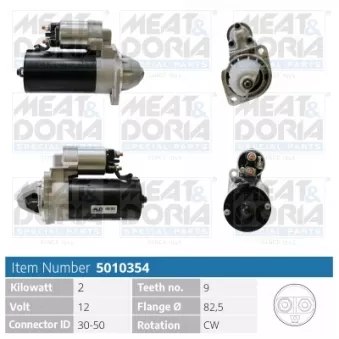 Démarreur MEAT & DORIA OEM 58401910