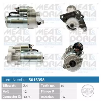 Démarreur MEAT & DORIA OEM 8200237594