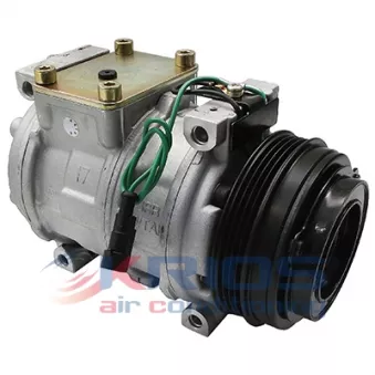 Compresseur, climatisation MEAT & DORIA KSB120D pour IVECO STRALIS AS 190S43 - 430cv
