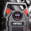 AMIO 02642 - Compresseur d'air de voiture avec manomètre numérique et lumière LED 12V ACOMP-17
