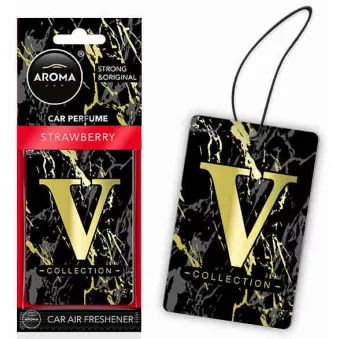 AMIO A83554 - Désodorisant pour voiture AROMA CEL. V-COLLECTION Fraise