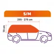 AMIO CP45163 - Housse de voiture demi-taille - taille hayon S/M