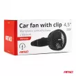 AMIO 03006 - Ventilateur de voiture avec clip 4,5