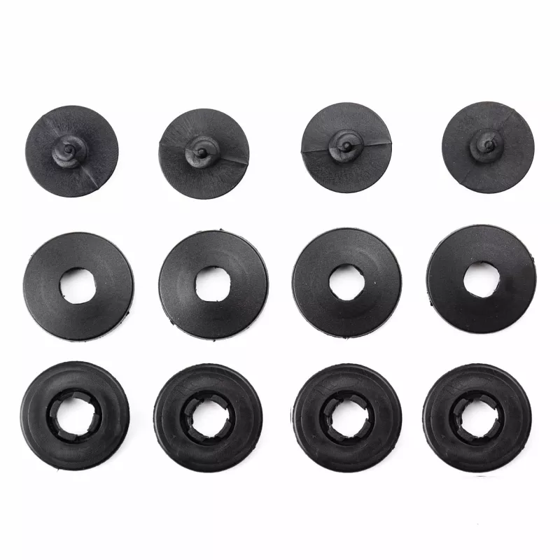 Arrêts pour fixer des tapis de voiture, lot de 4 pièces AMIO 02491 - Visuel 1