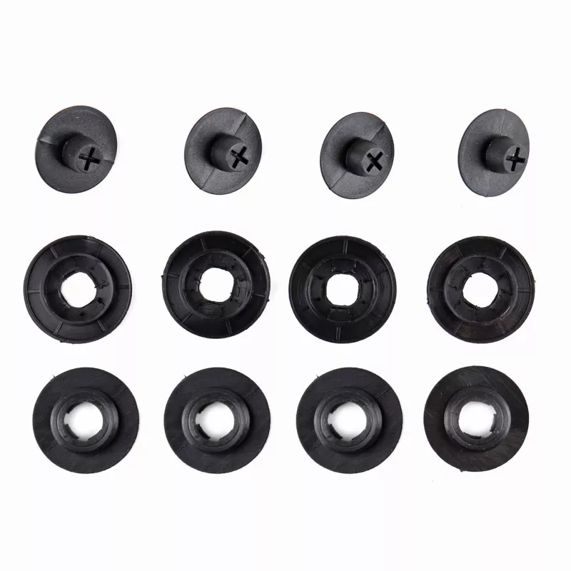 Arrêts pour fixer des tapis de voiture, lot de 4 pièces AMIO 02491 - Visuel 2