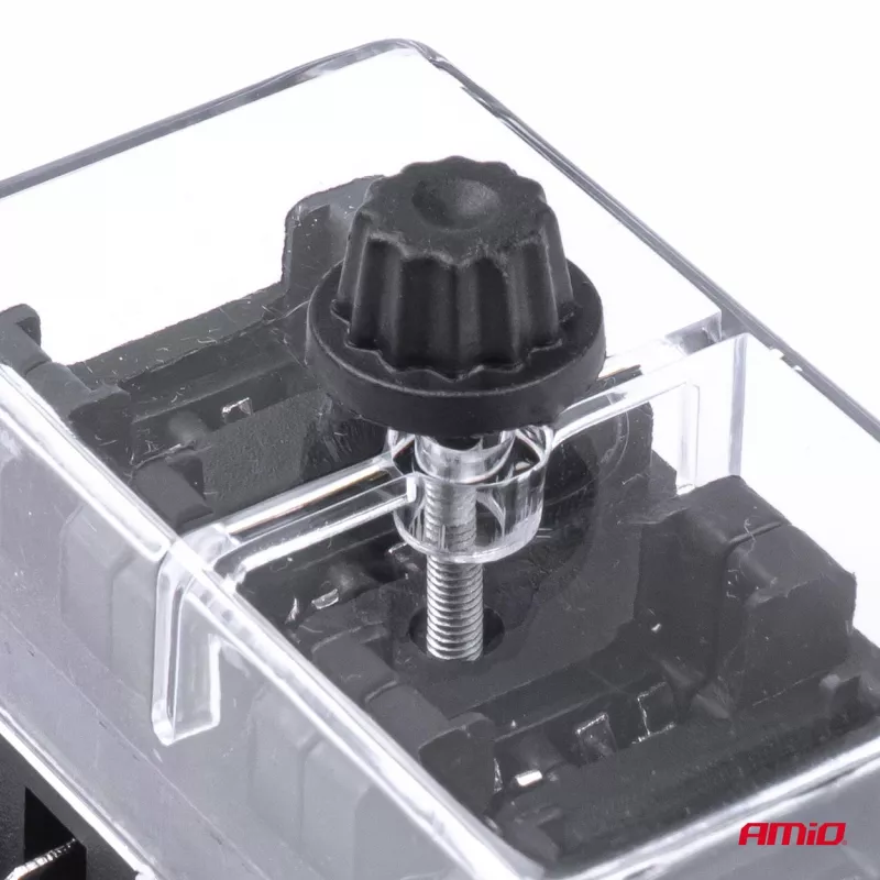 Boîte à fusibles en céramique 4 prises AMIO 03041 - Visuel 2