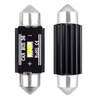 LED CANBUS 1860 1SMD UltraBright Feston C5W C10W C3W 36mm Blanc 12V/24V AMIO 02442