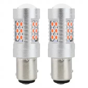 LED CANBUS 3030 24SMD 1157 BAY15D PR21/5W Rouge 12V/24V AMIO [02579]