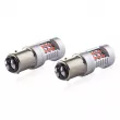 AMIO 02579 - LED CANBUS 3030 24SMD 1157 BAY15D PR21/5W Rouge 12V/24V