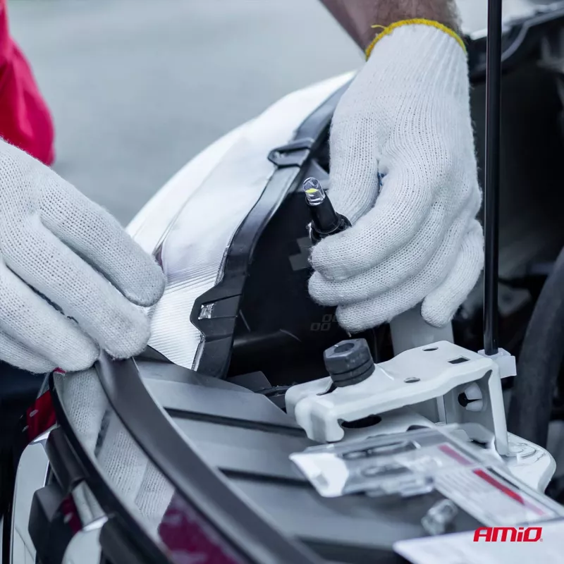 Ampoule LED STANDARD T10 W5W COB HPC 12V Blanc clair AMIO 02645 - Visuel 2