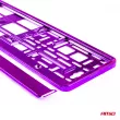 AMIO 71457/01170F - Cadre de plaque d'immatriculation - violet métalisé