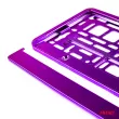 AMIO 71457/01170F - Cadre de plaque d'immatriculation - violet métalisé