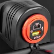 AMIO 02858 - Chargeur de téléphone étanche USB+USB-C 12/24V MOD-08