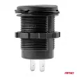 AMIO 02858 - Chargeur de téléphone étanche USB+USB-C 12/24V MOD-08