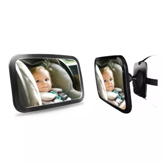 Miroir d'observation pour enfant dans la voiture 29x19 cm AMIO 02387
