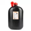 AMIO J0614B - Jerrican carburant plastique 20L, noir