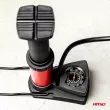 AMIO 02147 - Mini pompe à pied haute pression avec manomètre